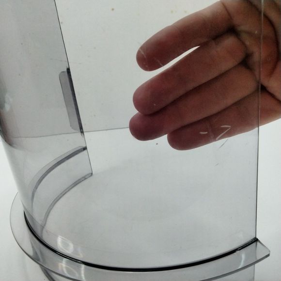 Sunbeam Carousel Rotisserie ER-100 4780 Parts Front Cover Splash Plastic 11" - Picture 8 of 8